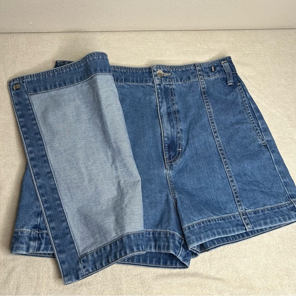 Veronica Beard Jeans Bright Lakeshore Agee Skort Bright Lakeside Size 10 - Picture 6 of 14